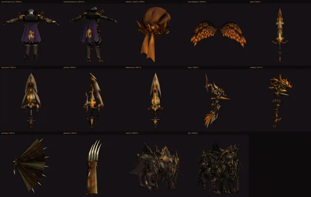 Set Halloween - Lupul Blestemat