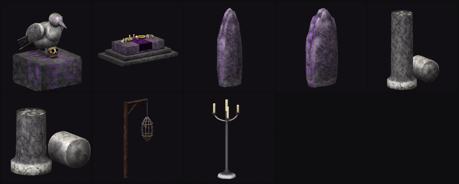Abația Clopotului Negru - dungeon de Halloween - Detaliu
